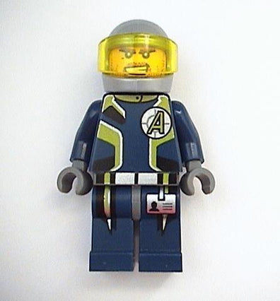 LEGO Minifigure-Agent Charge - Helmet-Agents-AGT006-Creative Brick Builders